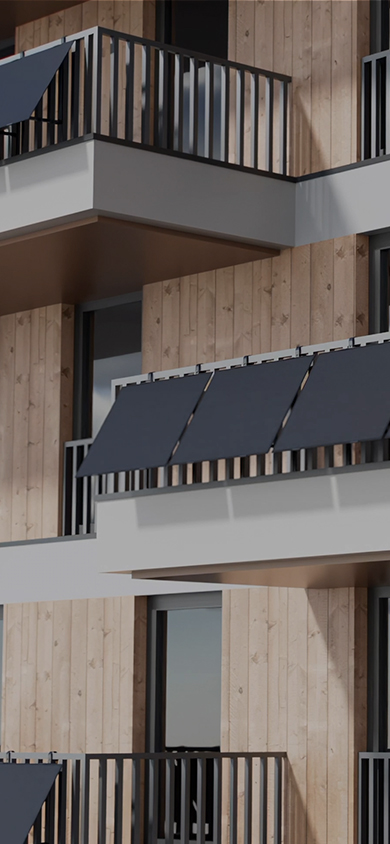 GLASS-LIGHT PANEL KIT 210Wp*2